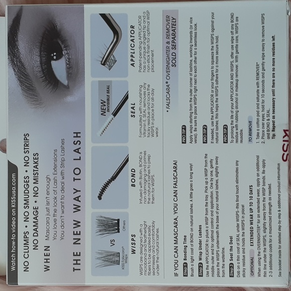 Brand New KISS FALSCARA STARTER KIT - Picture 3 of 3